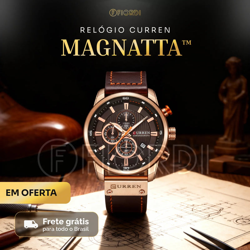 Relógio Curren Magnatta™ [Edição Limitada]