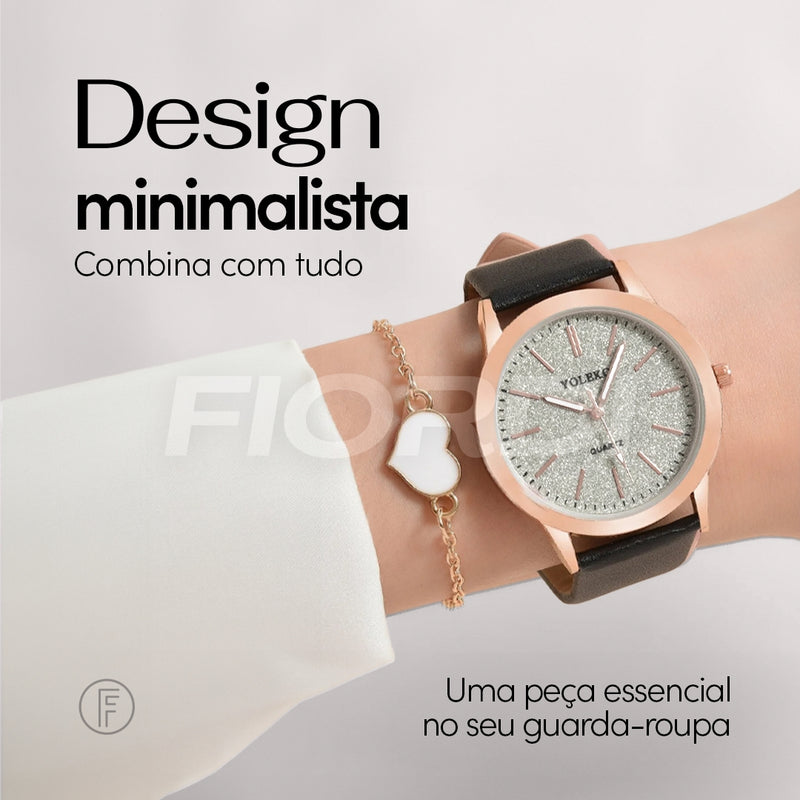 Relógio Minimalista - Shiny™ [Compre 1 & Leve 3]