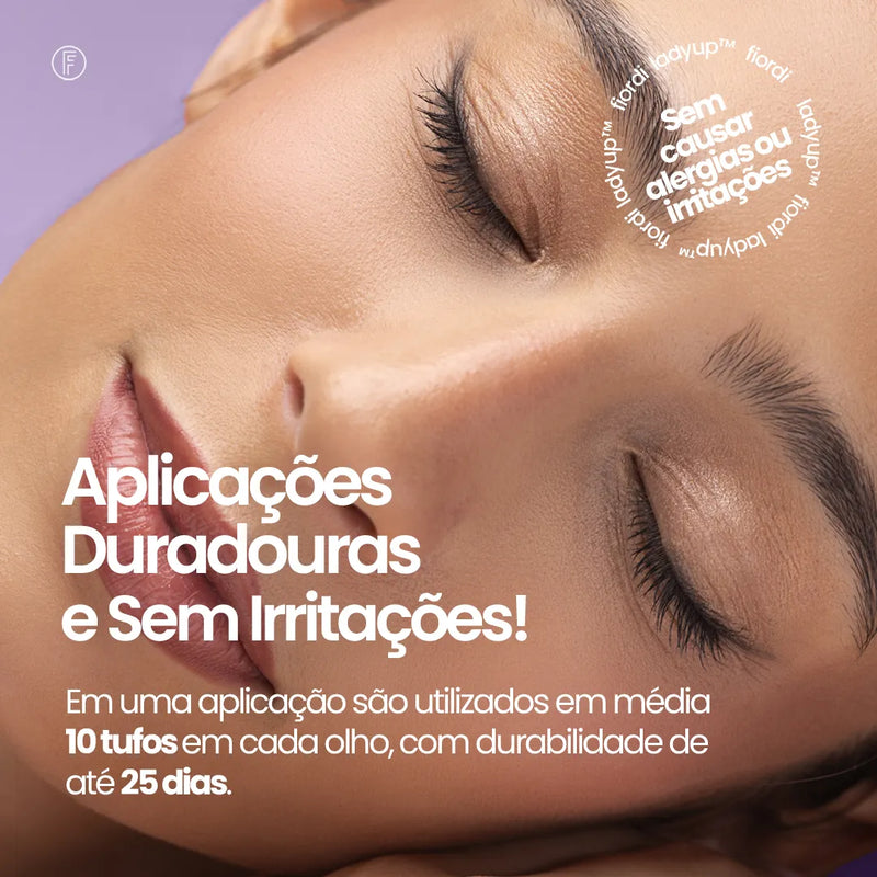 Kit de Extensão de Cílios - LadyUp™