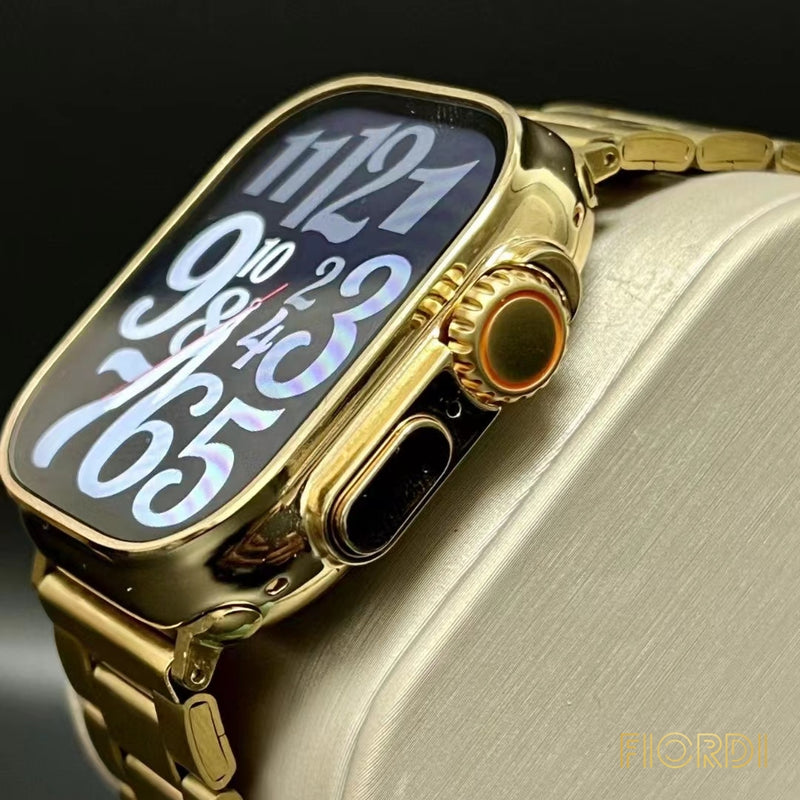 Smartwatch - Serie 9 Gold™ + [ 3 Pulseiras ]